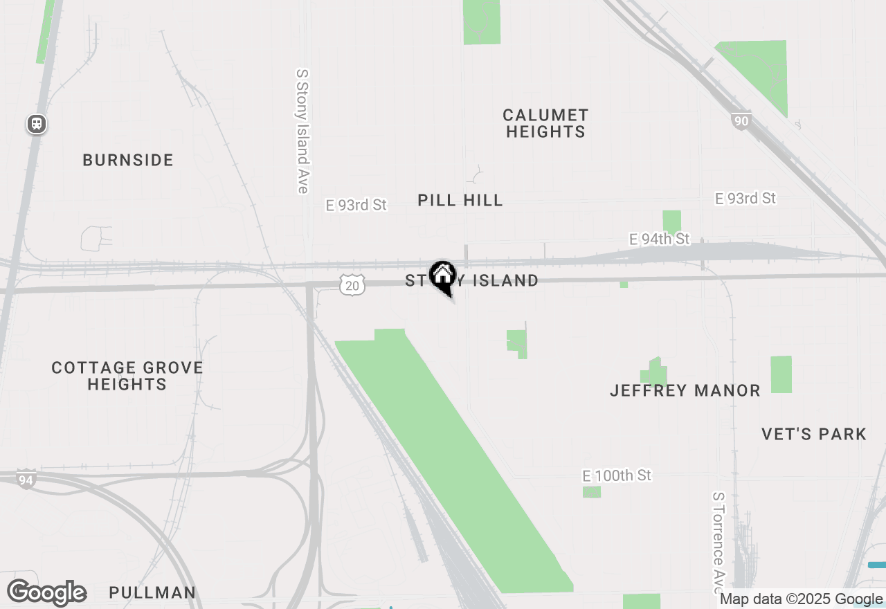 Map of 9534 S Euclid Avenue, Chicago, IL 60617