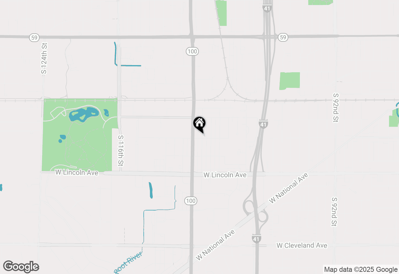 Map of 2089 S 107th St, West Allis, WI 53227