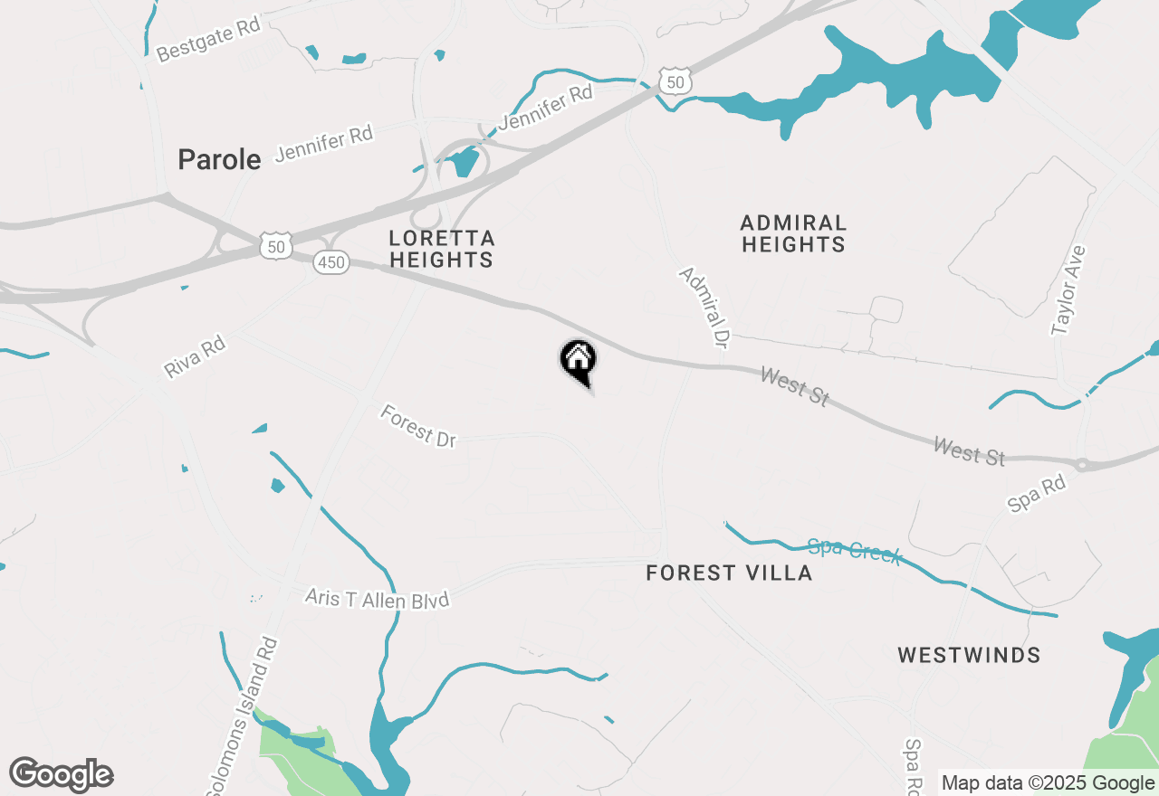 Map of 1918 Vincent Street #201, Annapolis, MD 21401