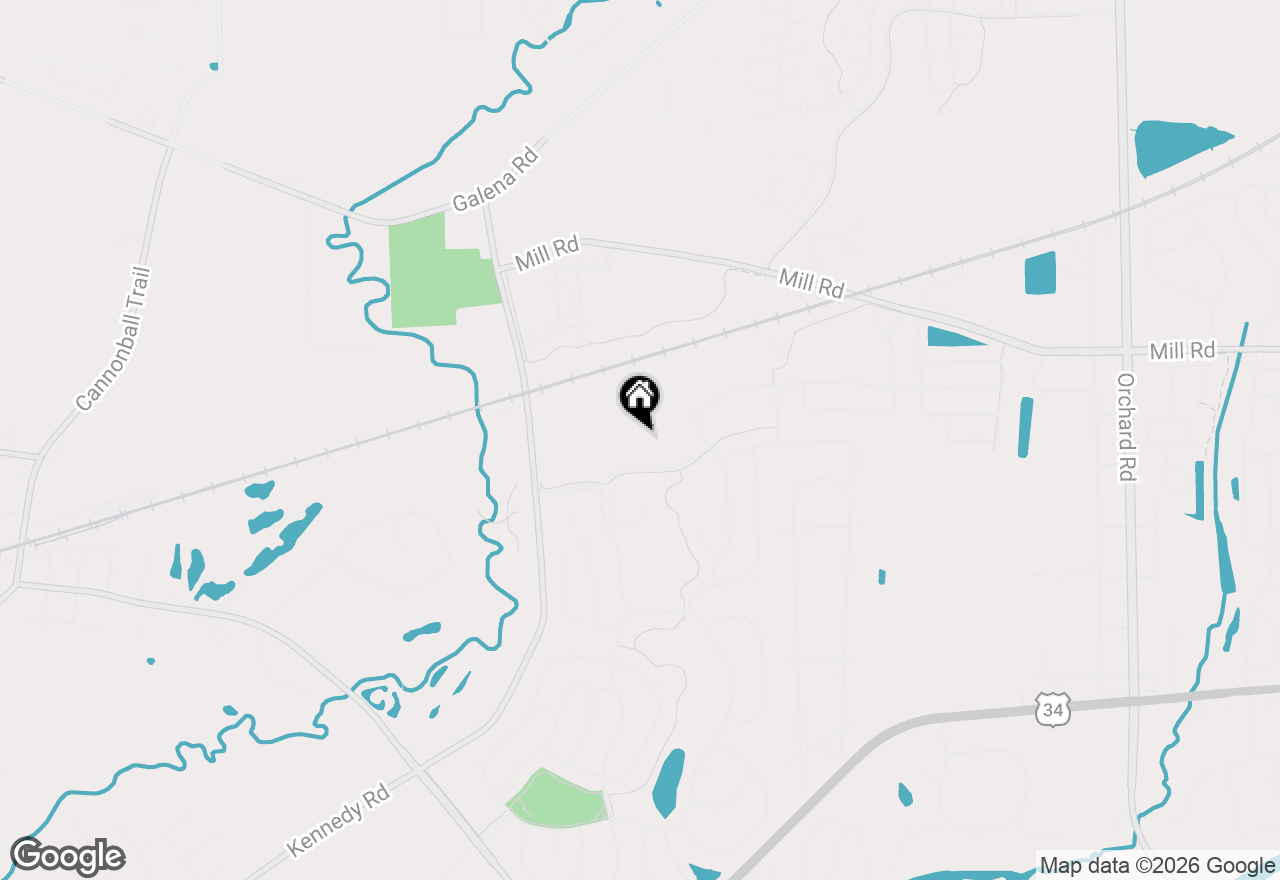 Map of 3311 Farren Street, Yorkville, IL 60560