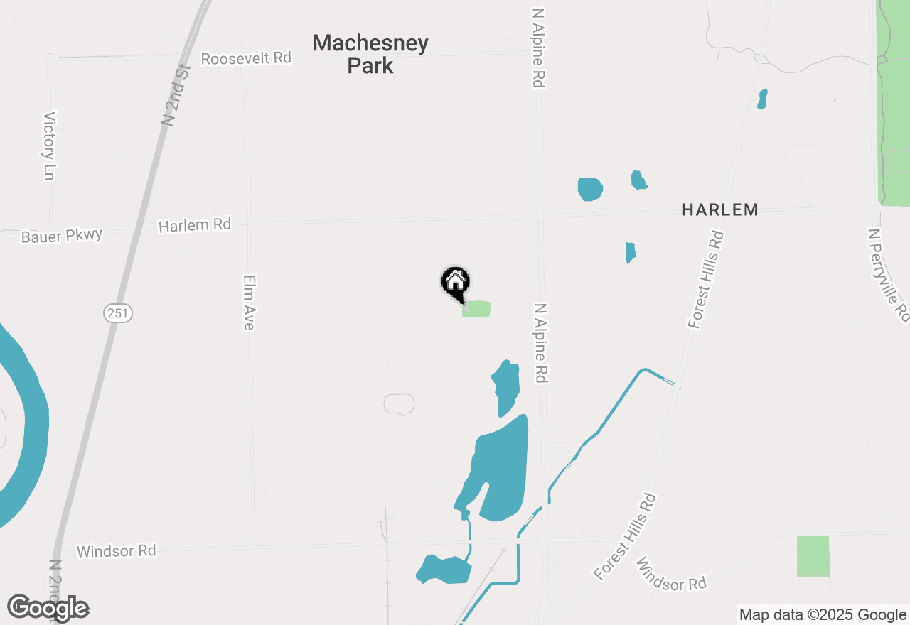 Map of 7613 Orion Street, Loves Park, IL 61111