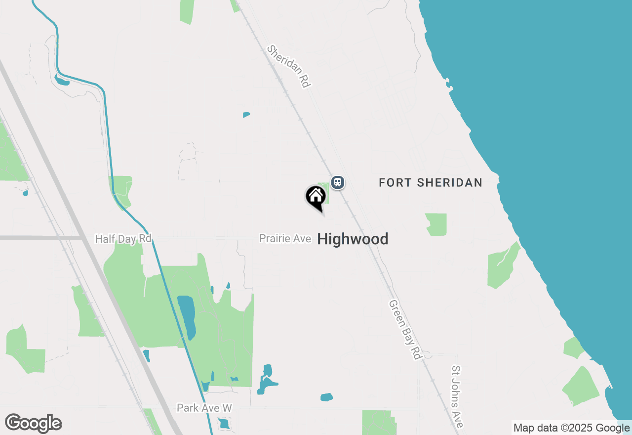 Map of 238 Jeffreys Place, Highwood, IL 60040