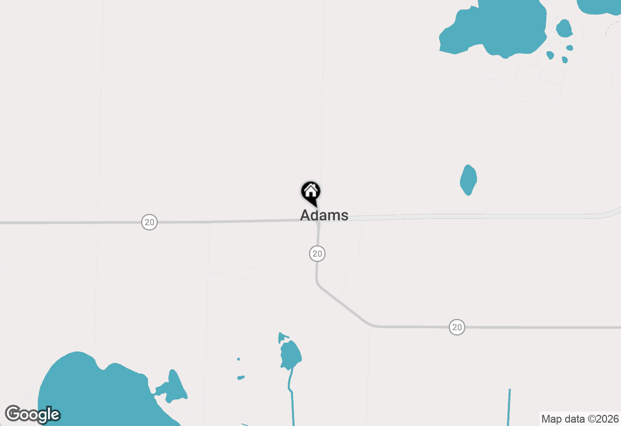 Map of W4718 Highway 20, East Troy, WI 53120