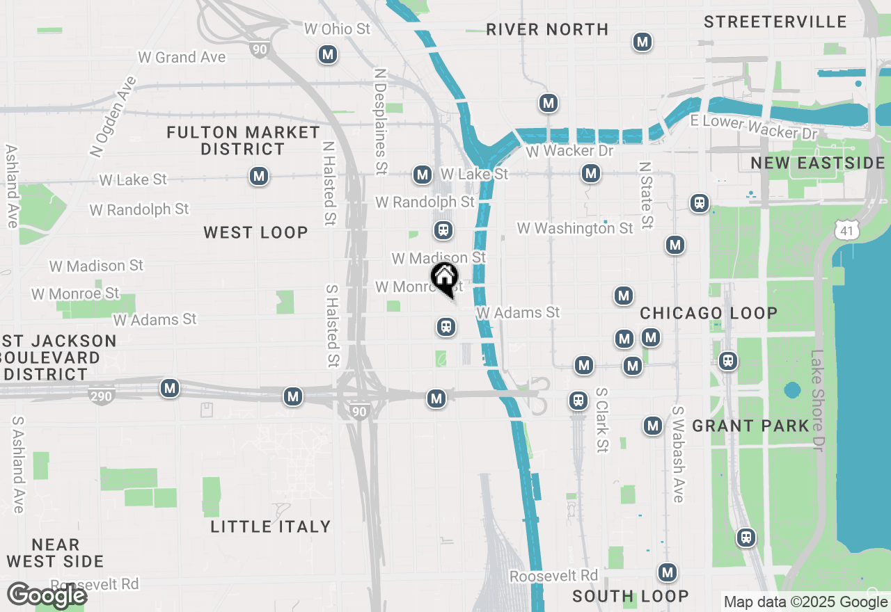 Map of 130 S Canal Street #718, Chicago, IL 60606