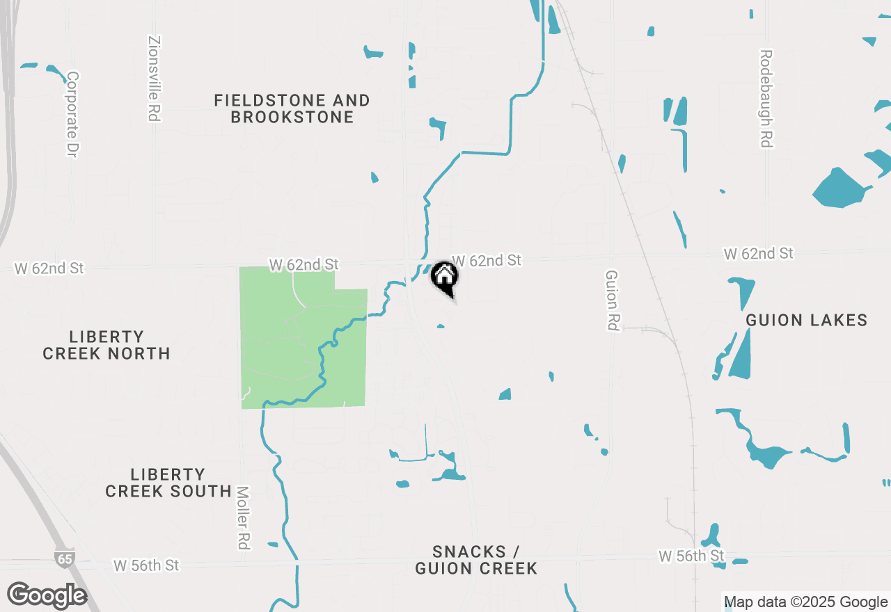 Map of 4830 Countrybrook Way, Indianapolis, IN 46254