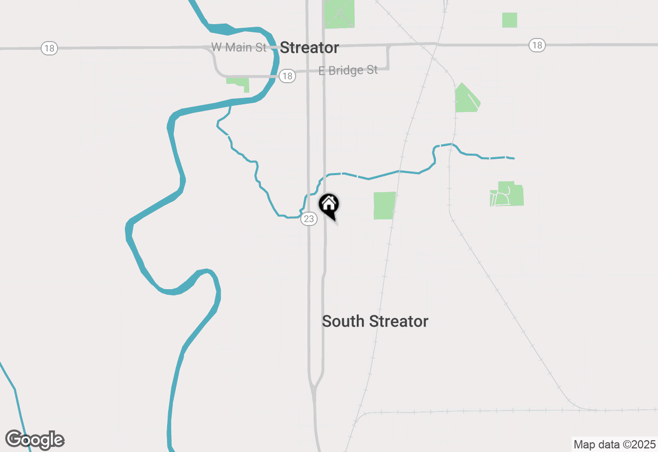 Map of 907 S Park Street, Streator, IL 61364