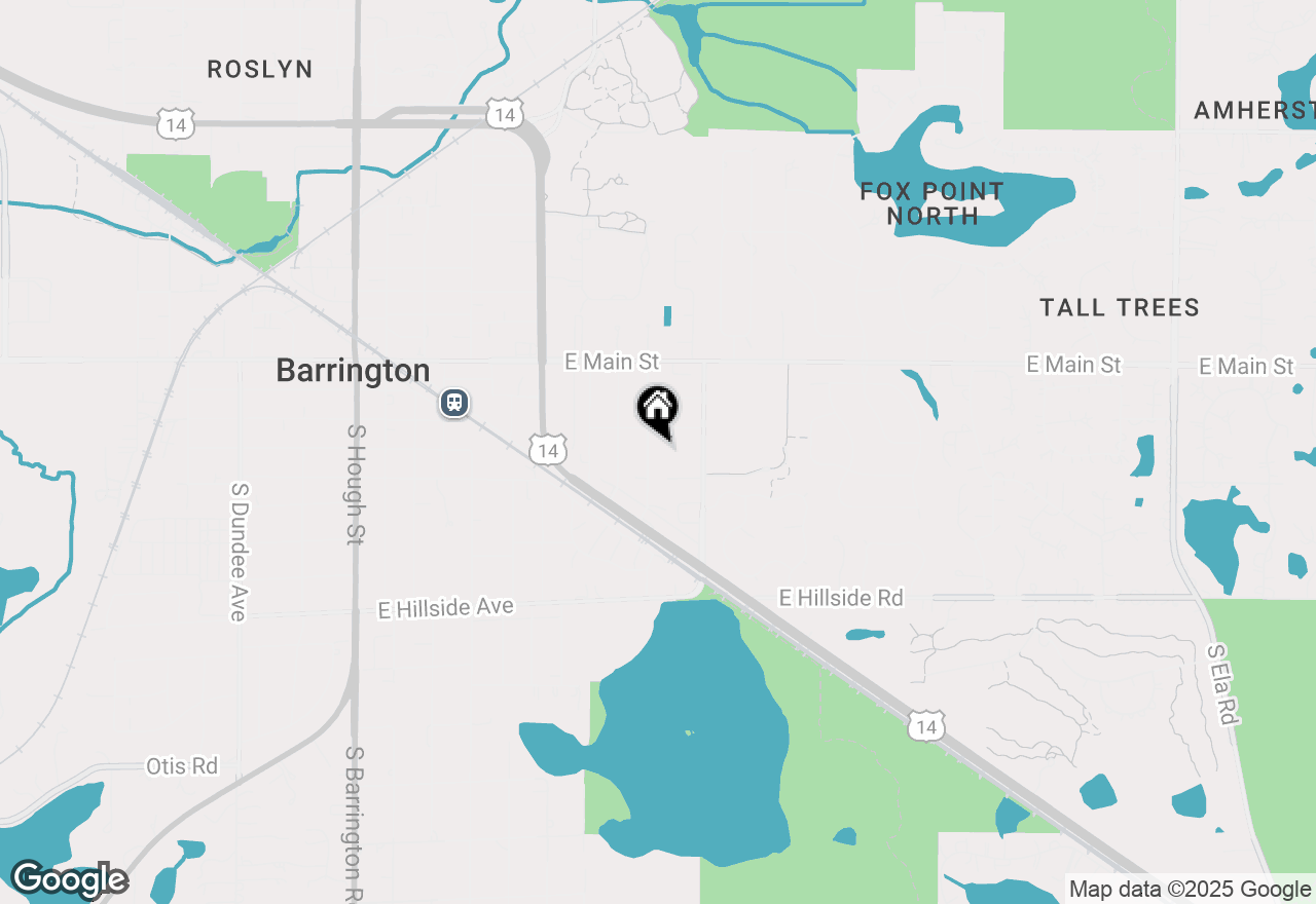 Map of 223 S Glendale Avenue, Barrington, IL 60010