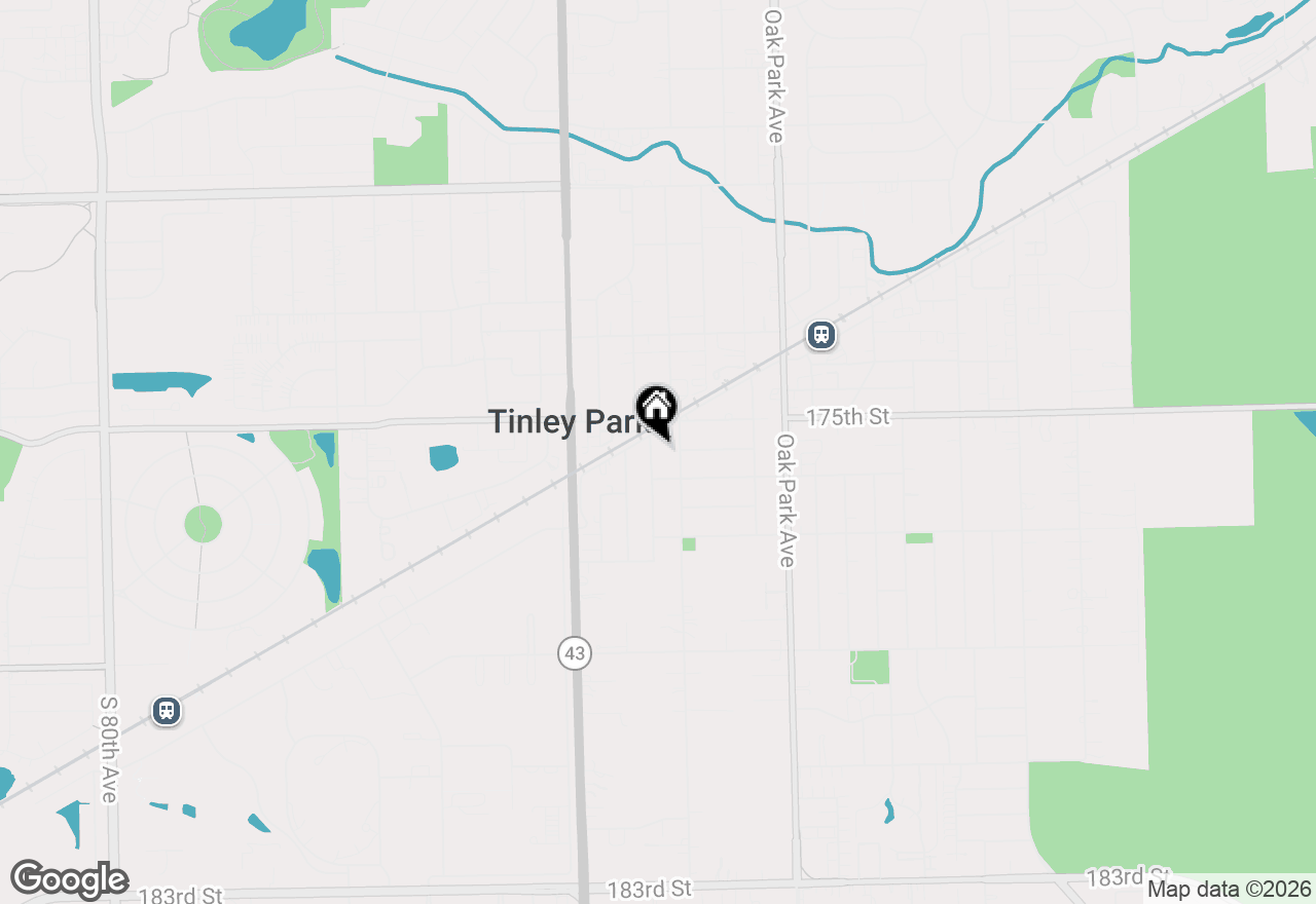 Map of 17531 70th Court, Tinley Park, IL 60477