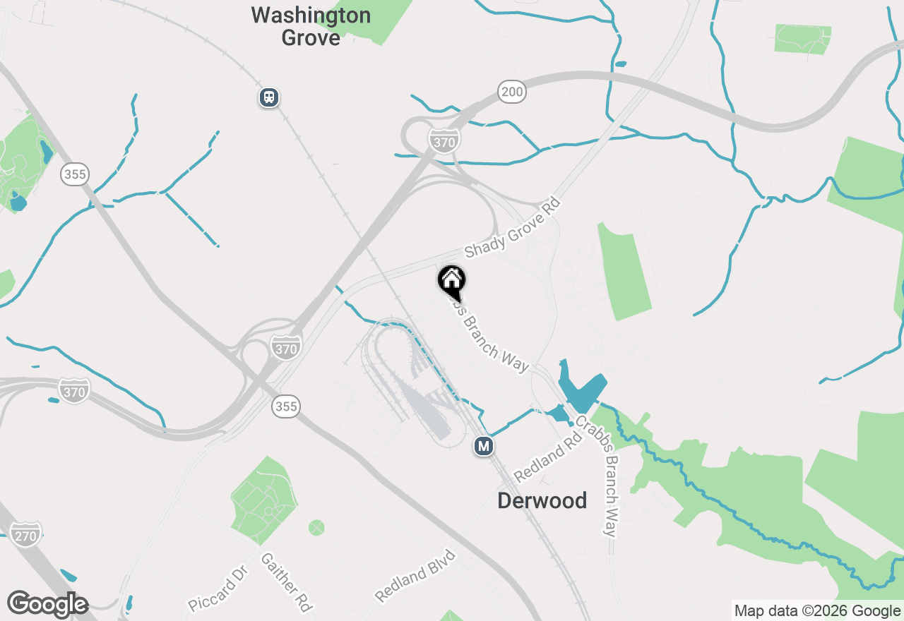 Map of 8051 Tribeca Street, Rockville, MD 20855
