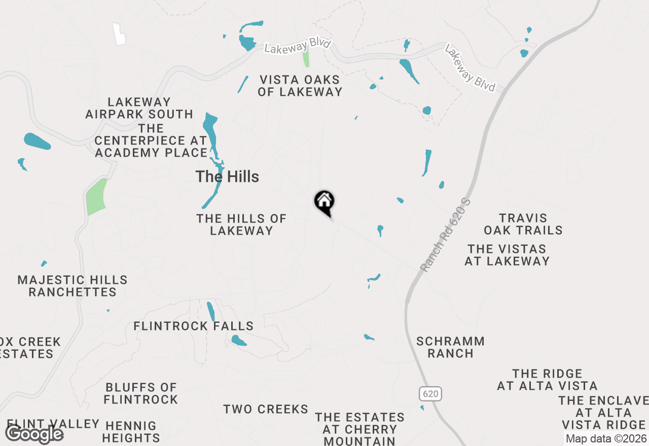 Map of 104 Bella Toscana Ave #2310, Lakeway, TX 78734