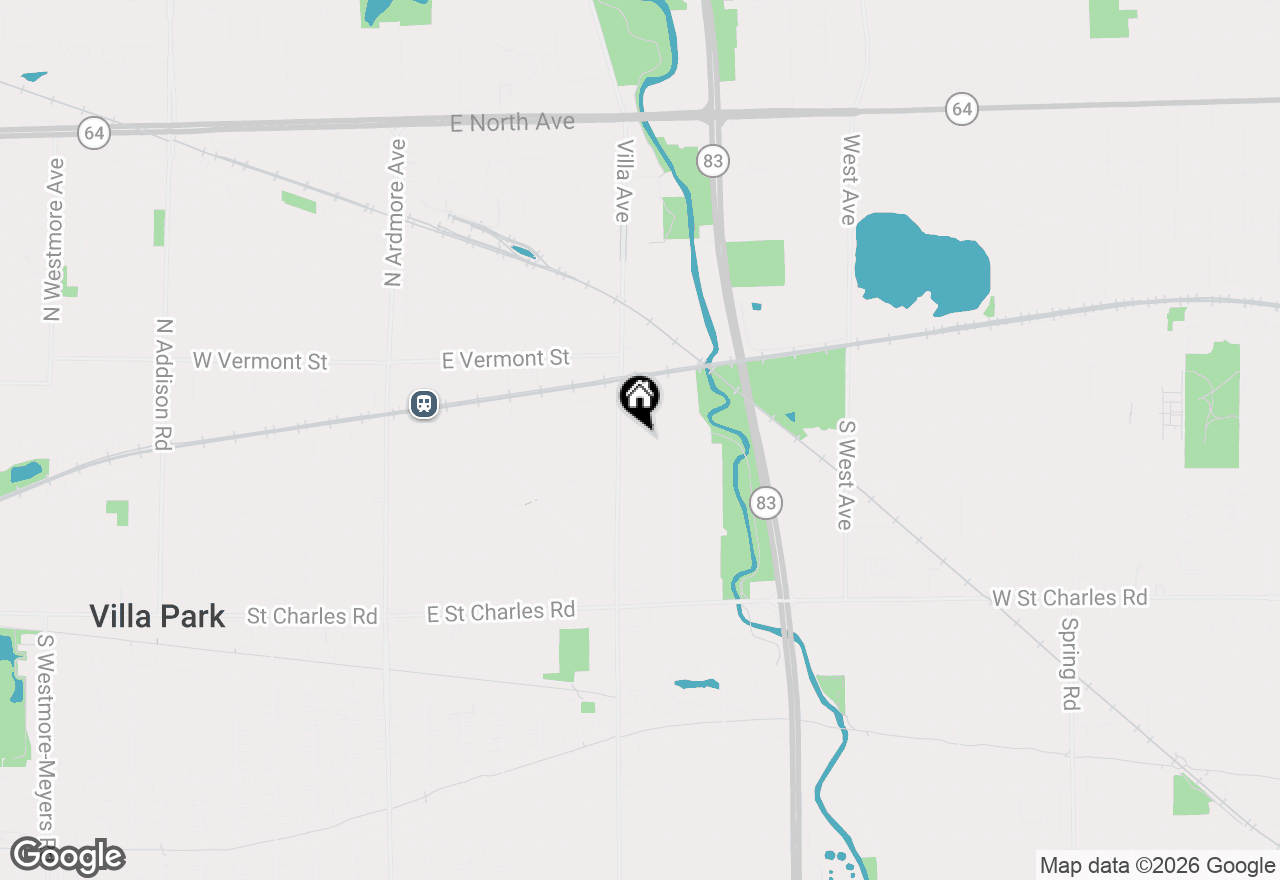 Map of 150 S Pick Avenue, Elmhurst, IL 60126