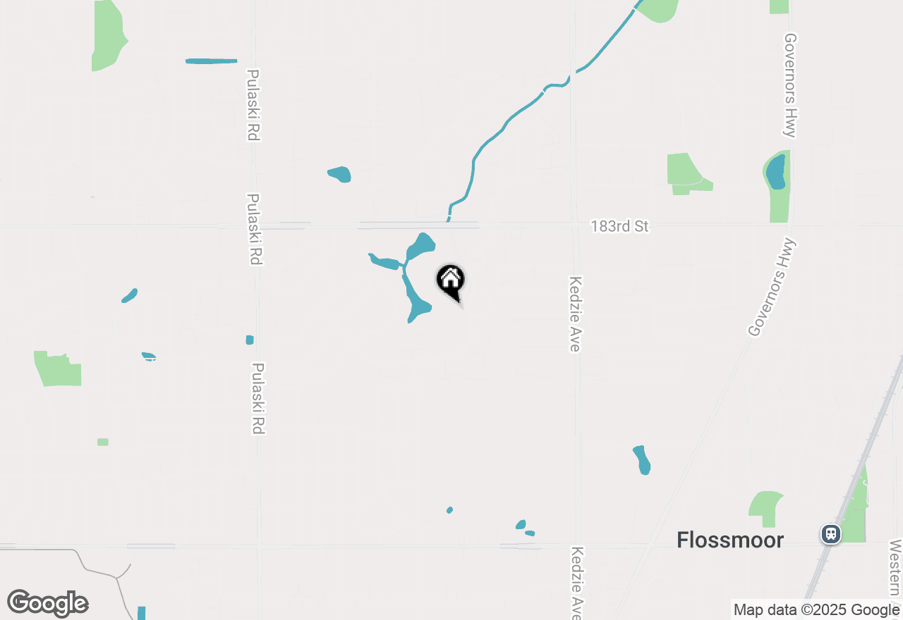 Map of 18600 Village West Drive #310, Hazel Crest, IL 60429