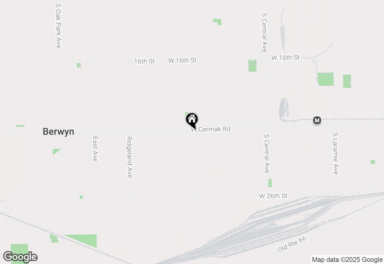 Map of 6011 W Cermak Road, Cicero, IL 60804