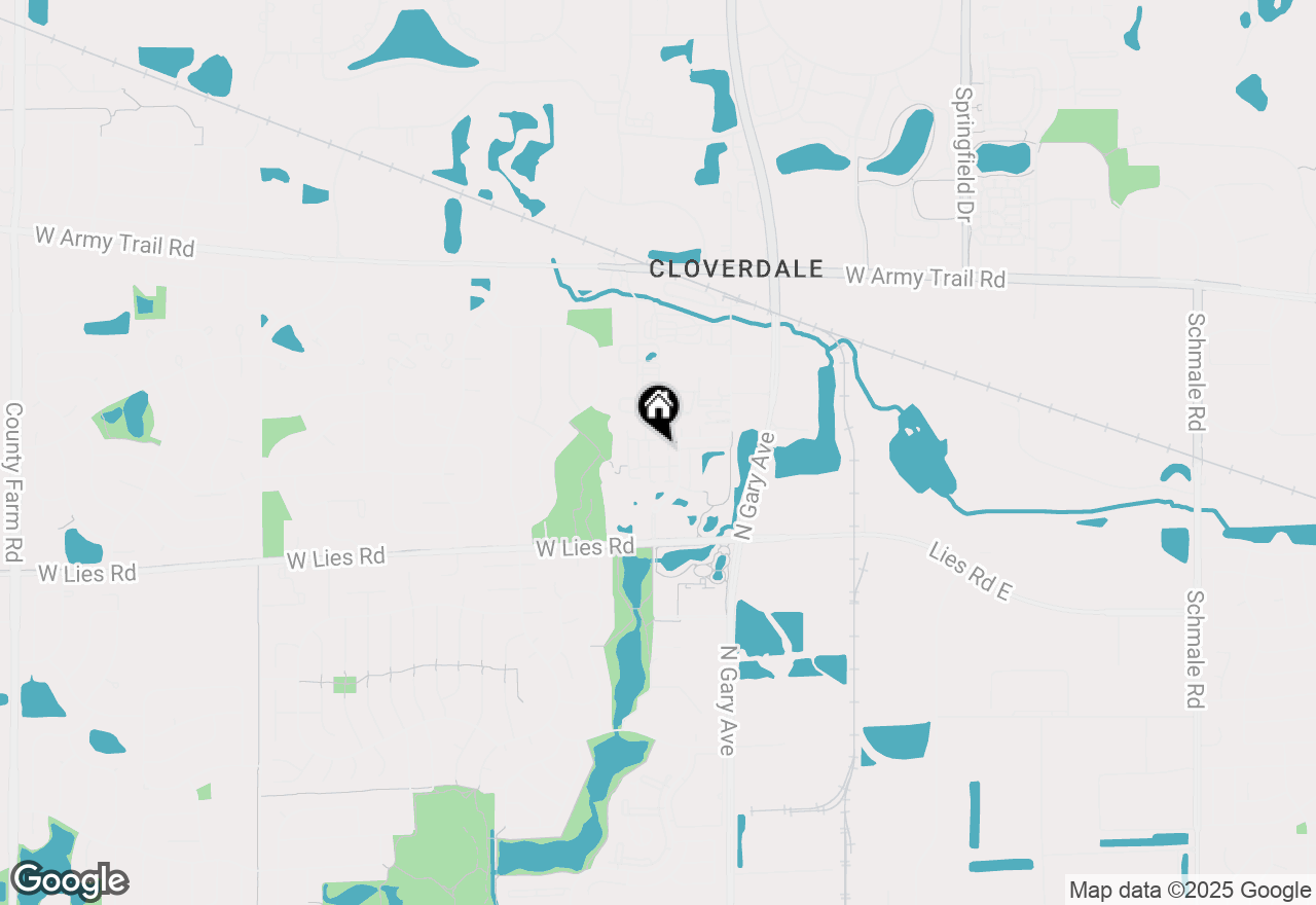 Map of 1090 Maubert Court, Carol Stream, IL 60188