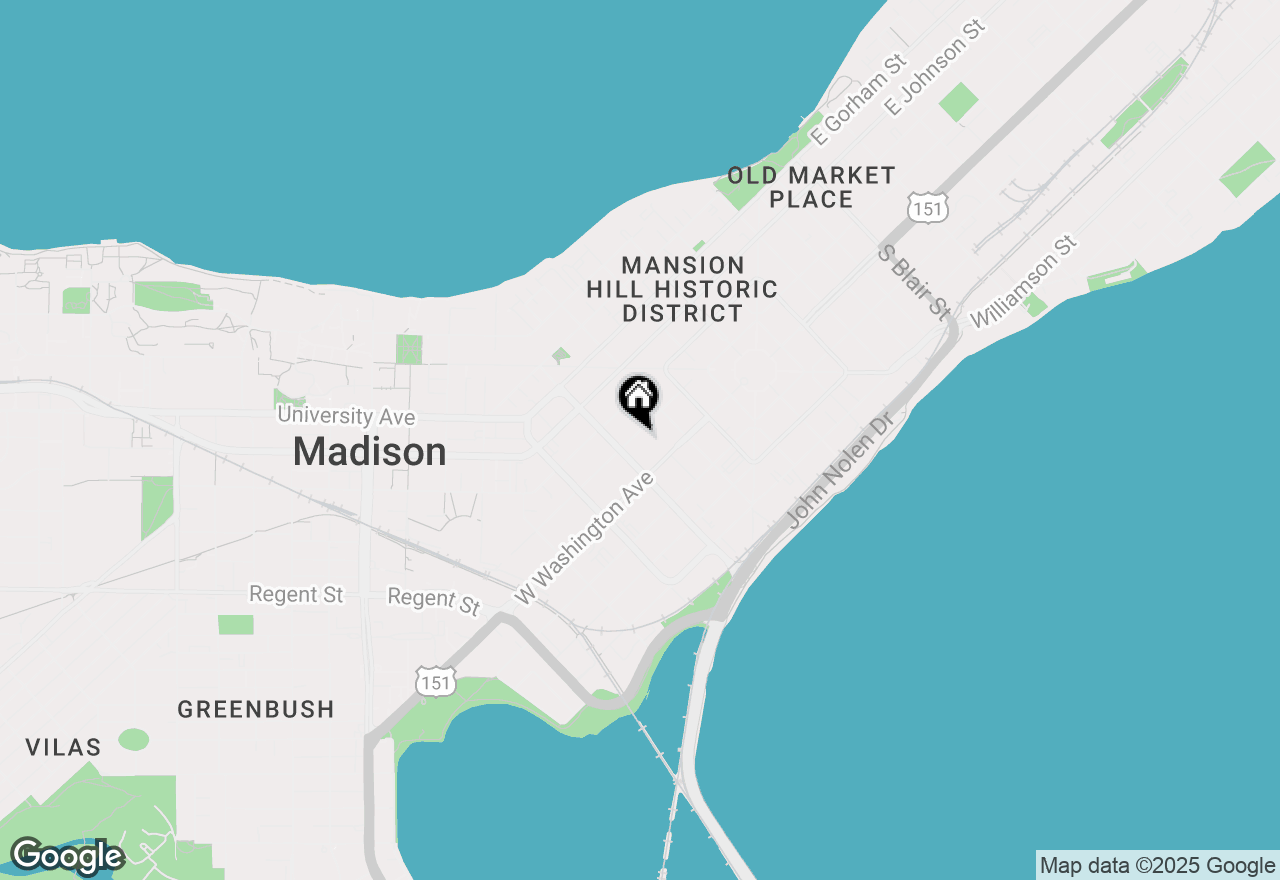 Map of 333 W Mifflin Street #2070, Madison, WI 53703