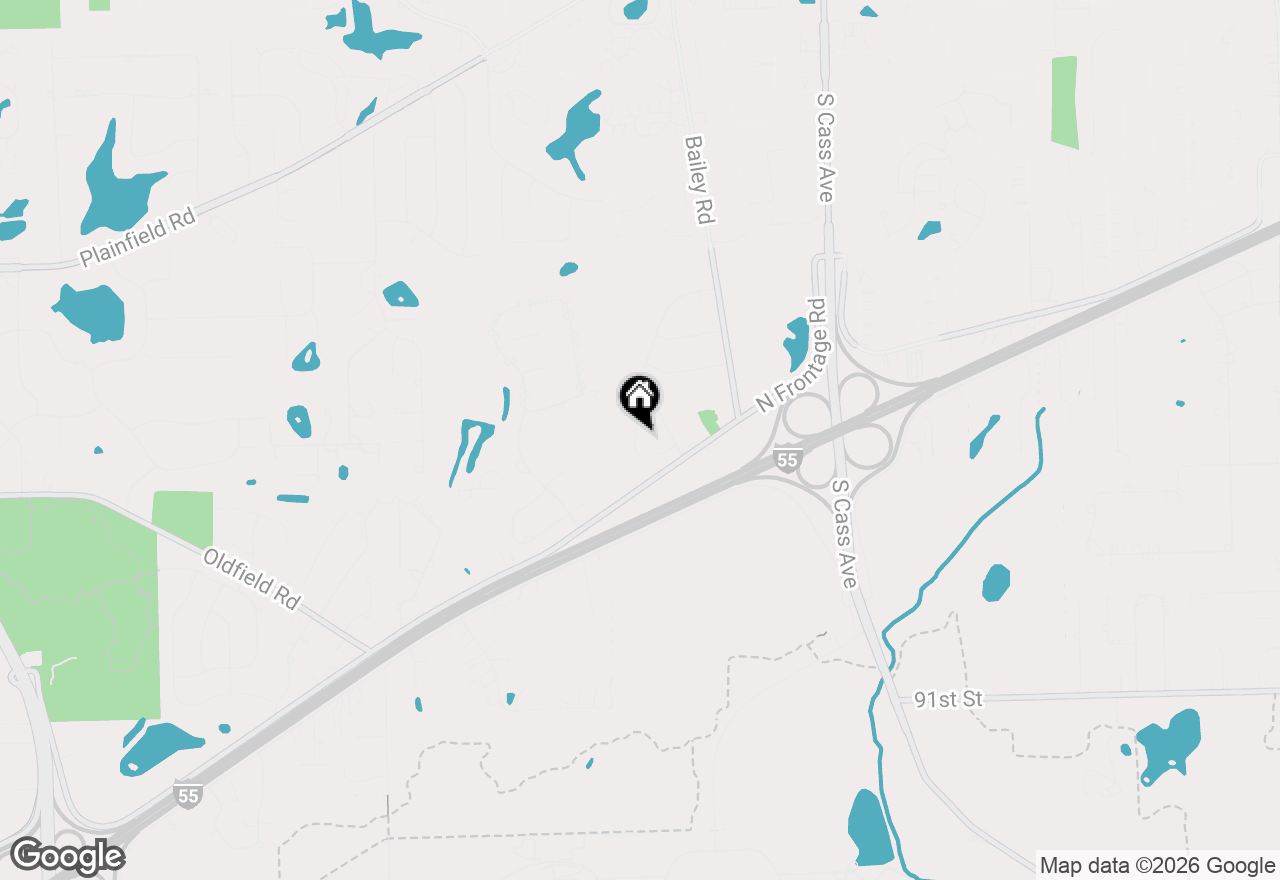 Map of 8539 Thistlewood Court, Darien, IL 60561