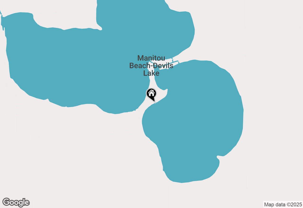 Map of 11698 Elm Park Drive, Manitou Beach, MI 49253