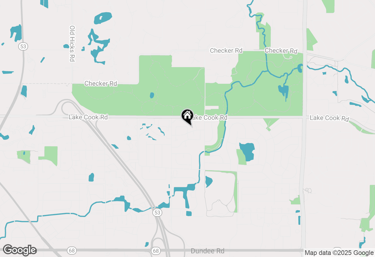 Map of (Address confidential), Arlington Heights, Illinois 60004