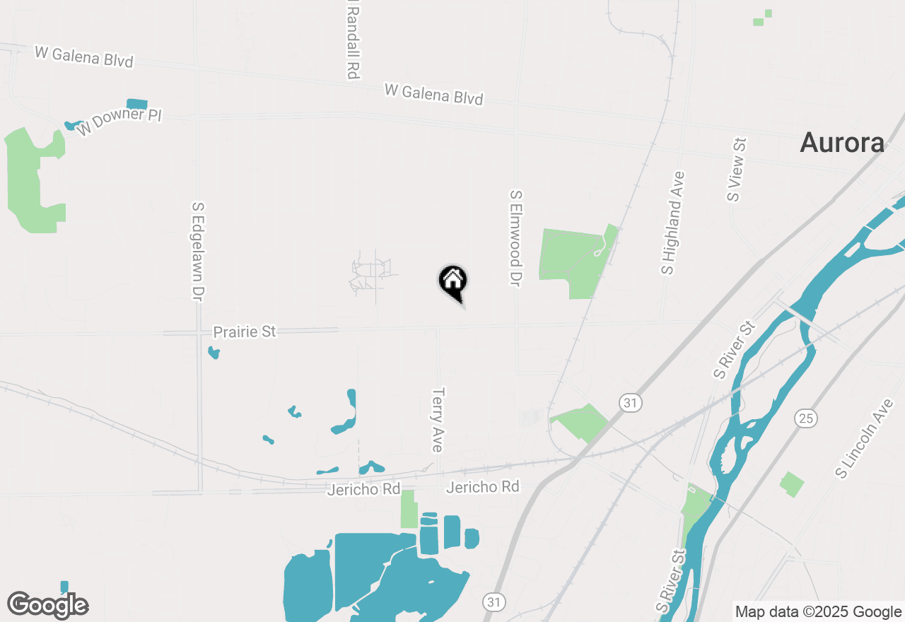 Map of 428 S Commonwealth Avenue, Aurora, IL 60506