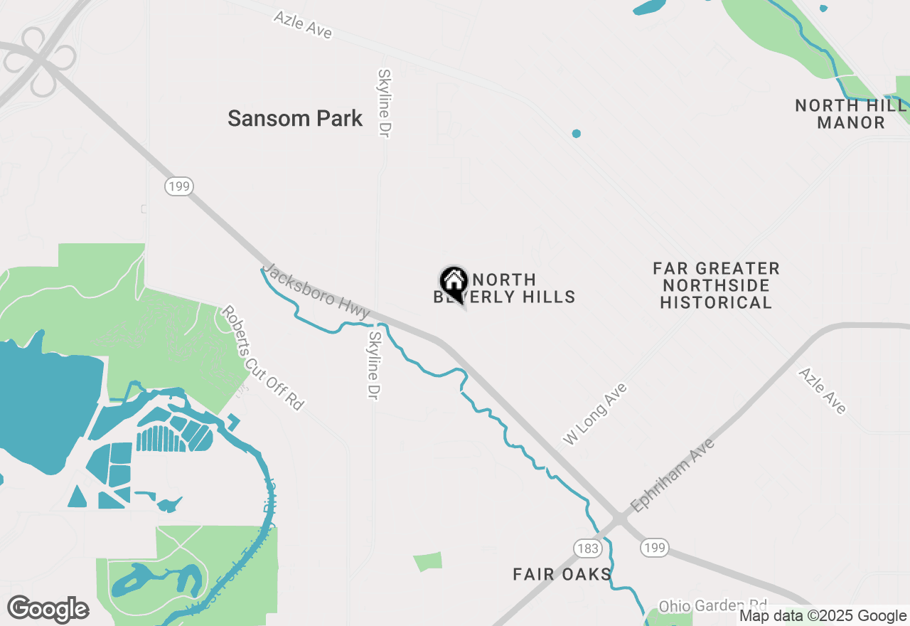 Map of 4925 Terrace Trail, Fort Worth, TX 76114