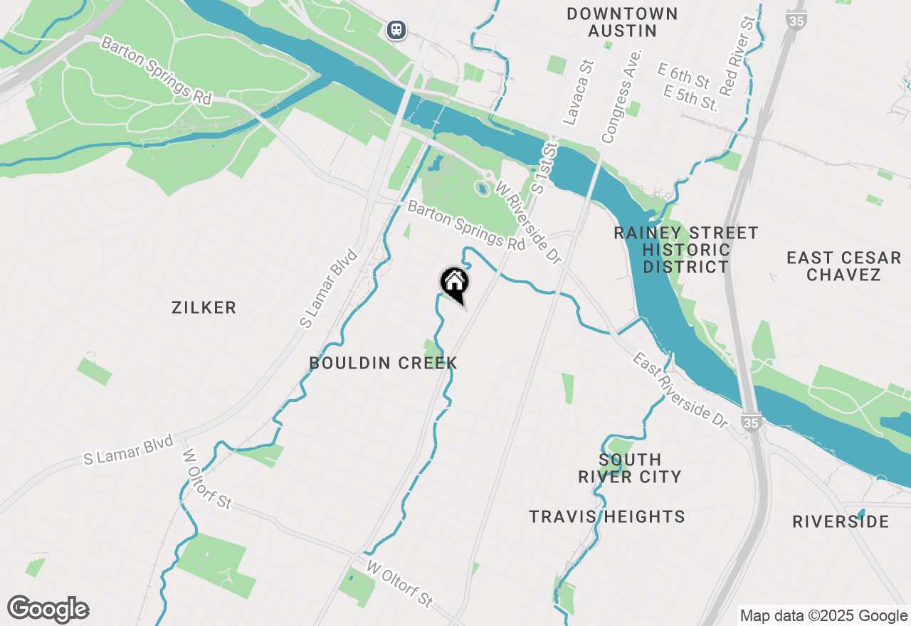 Map of 900 S 2nd St #21, Austin, TX 78704