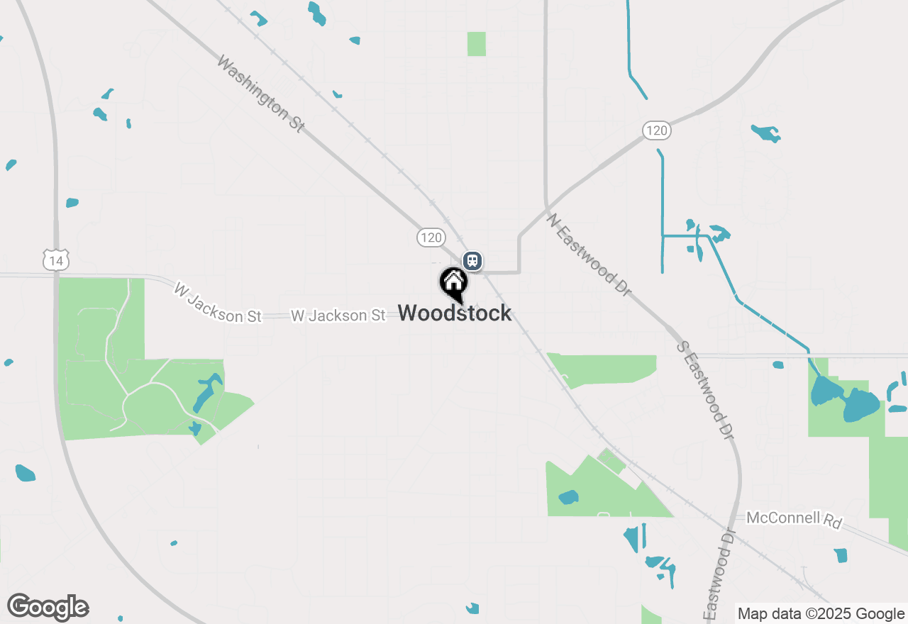 Map of 3851 Riverwoods Drive, Woodstock, IL 60098