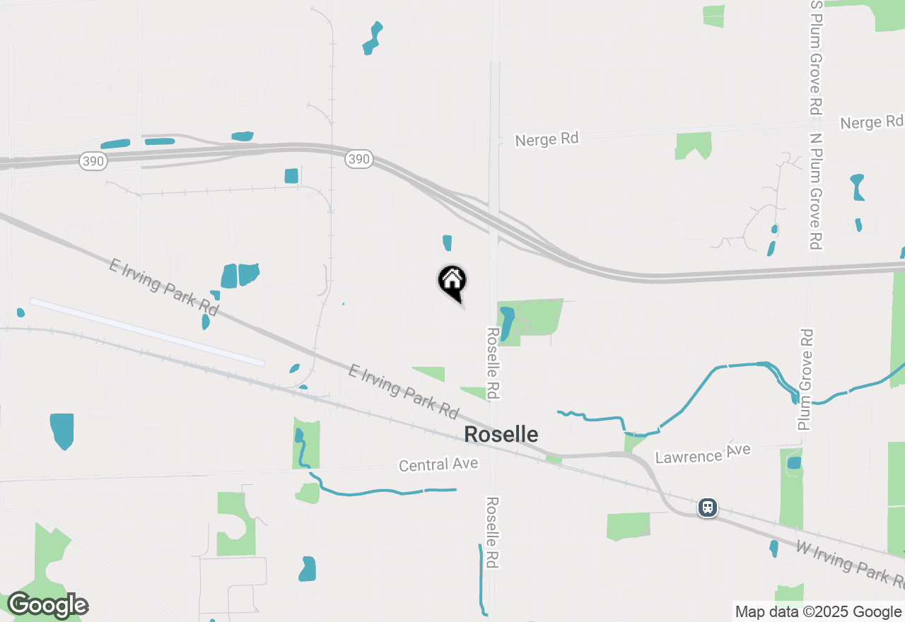 Map of 55 W Devon Avenue, Roselle, IL 60172