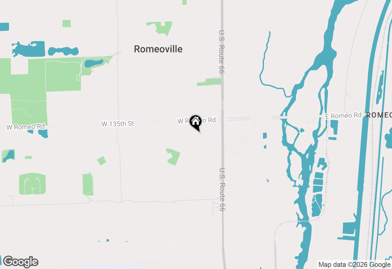 Map of 221 Gordon Avenue, Romeoville, IL 60446