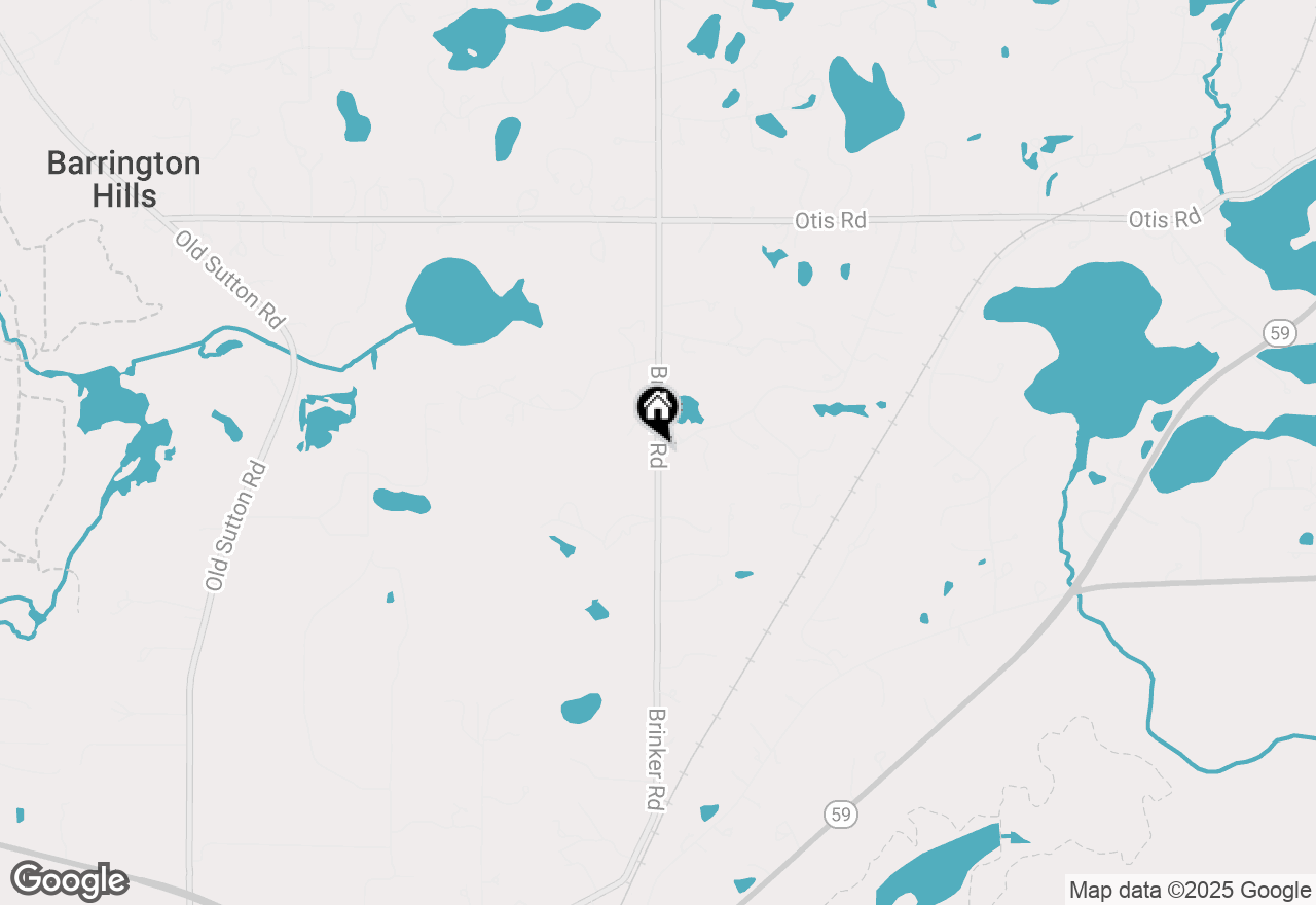 Map of 80 Brinker Road, Barrington Hills, IL 60010