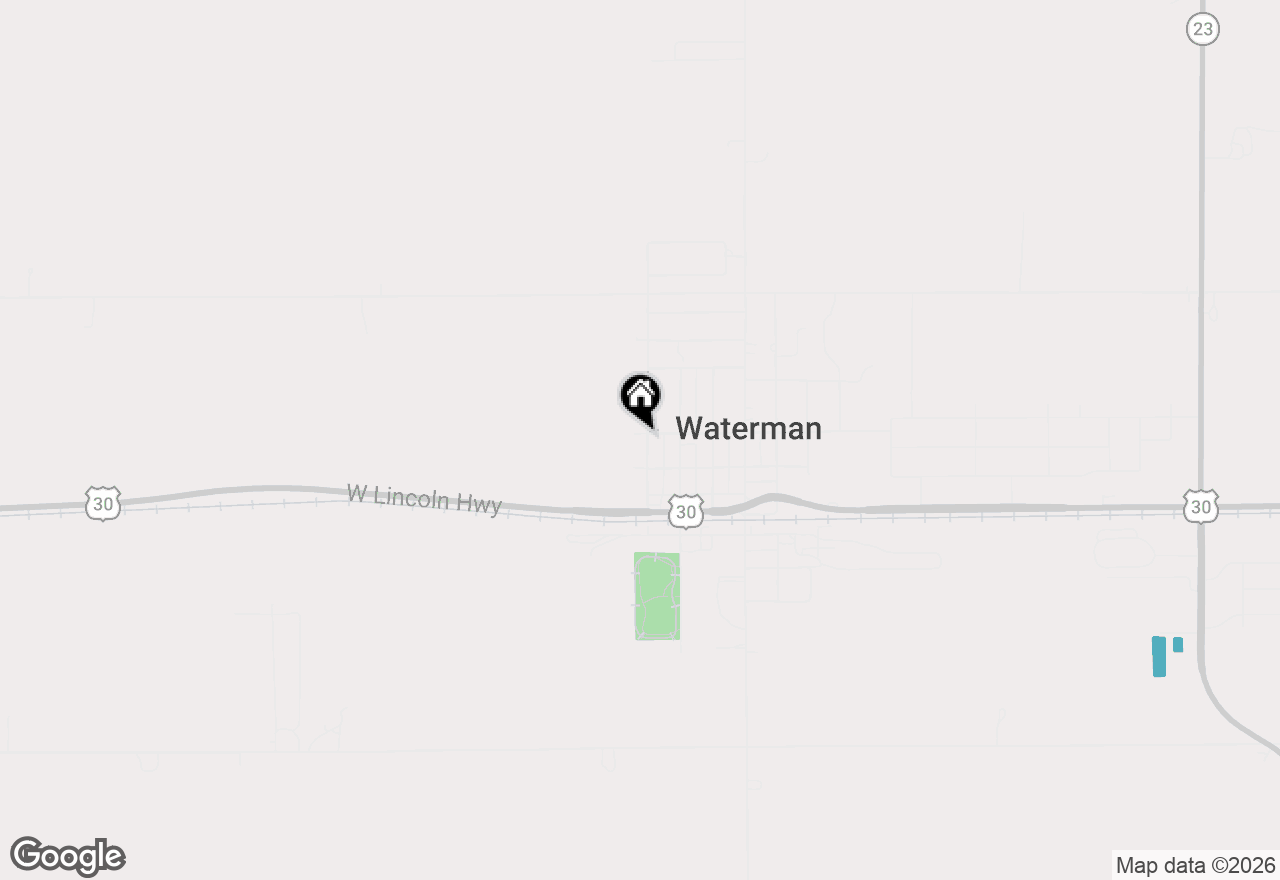 Map of 245 N Pine Street, Waterman, IL 60556