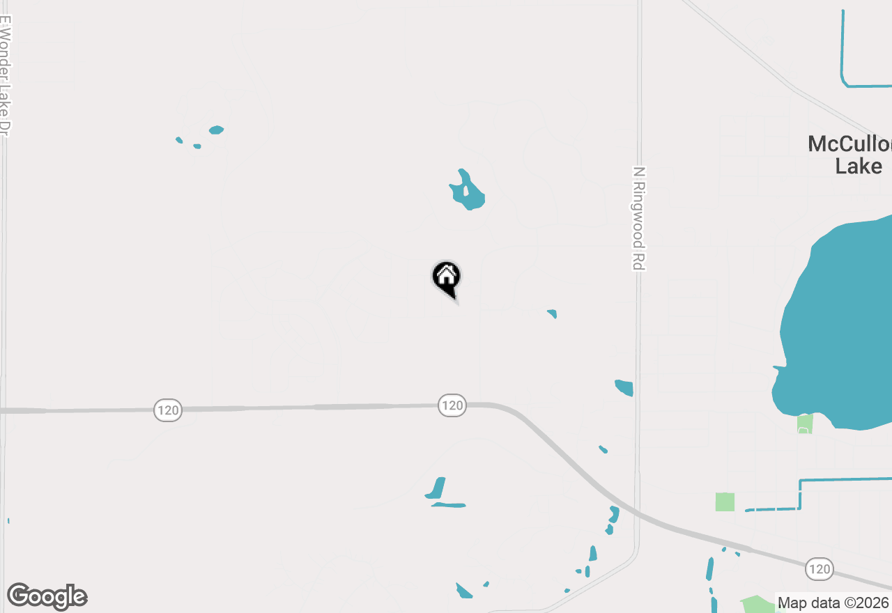 Map of 2274 Redwood Trail, Wonder Lake, IL 60097