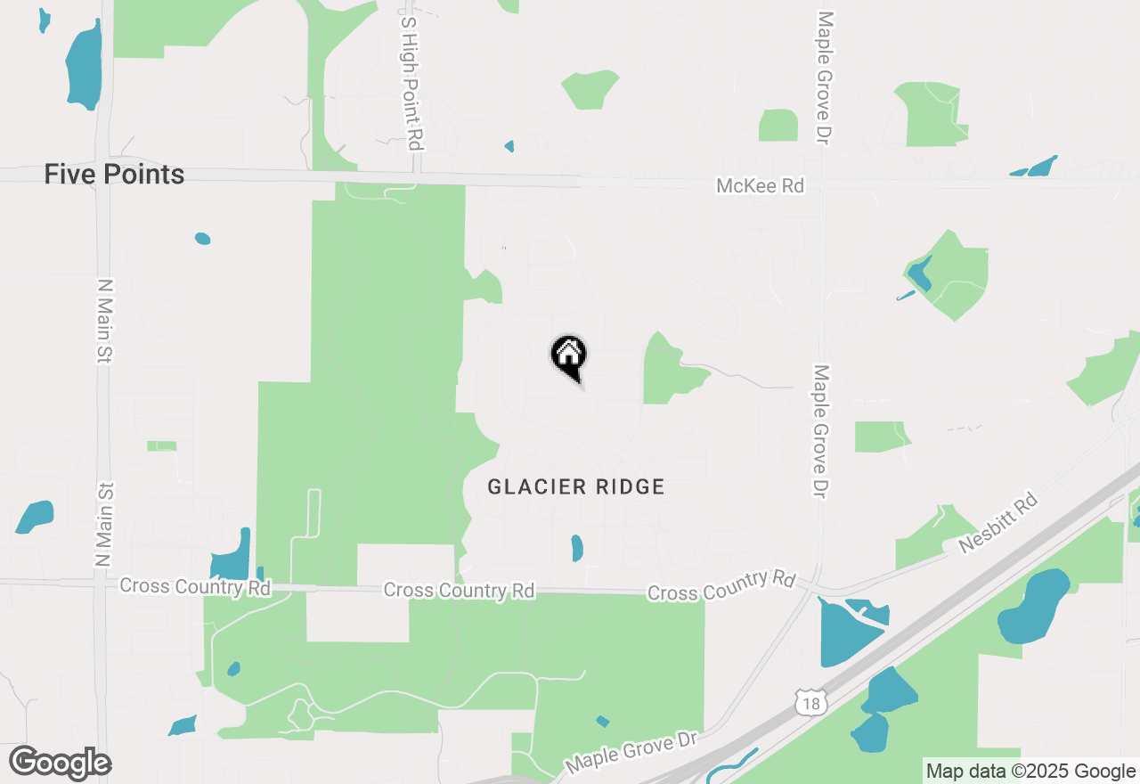 Map of 7322 Blue Maple Trail, Madison, WI 53719