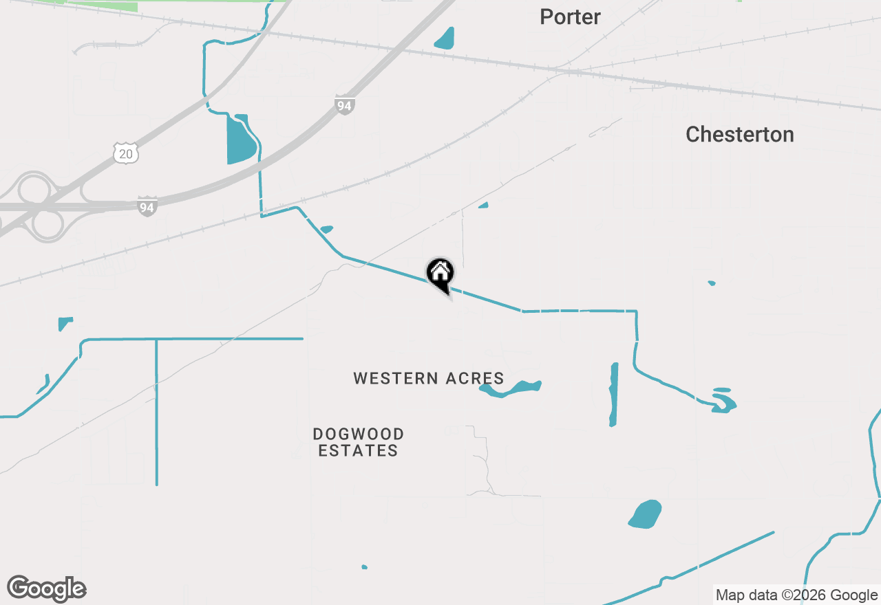 Map of 855 Portage Avenue, Porter, IN 46304
