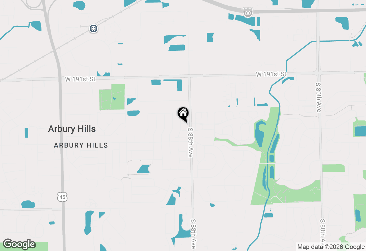 Map of 8819 Clare Avenue, Mokena, IL 60448