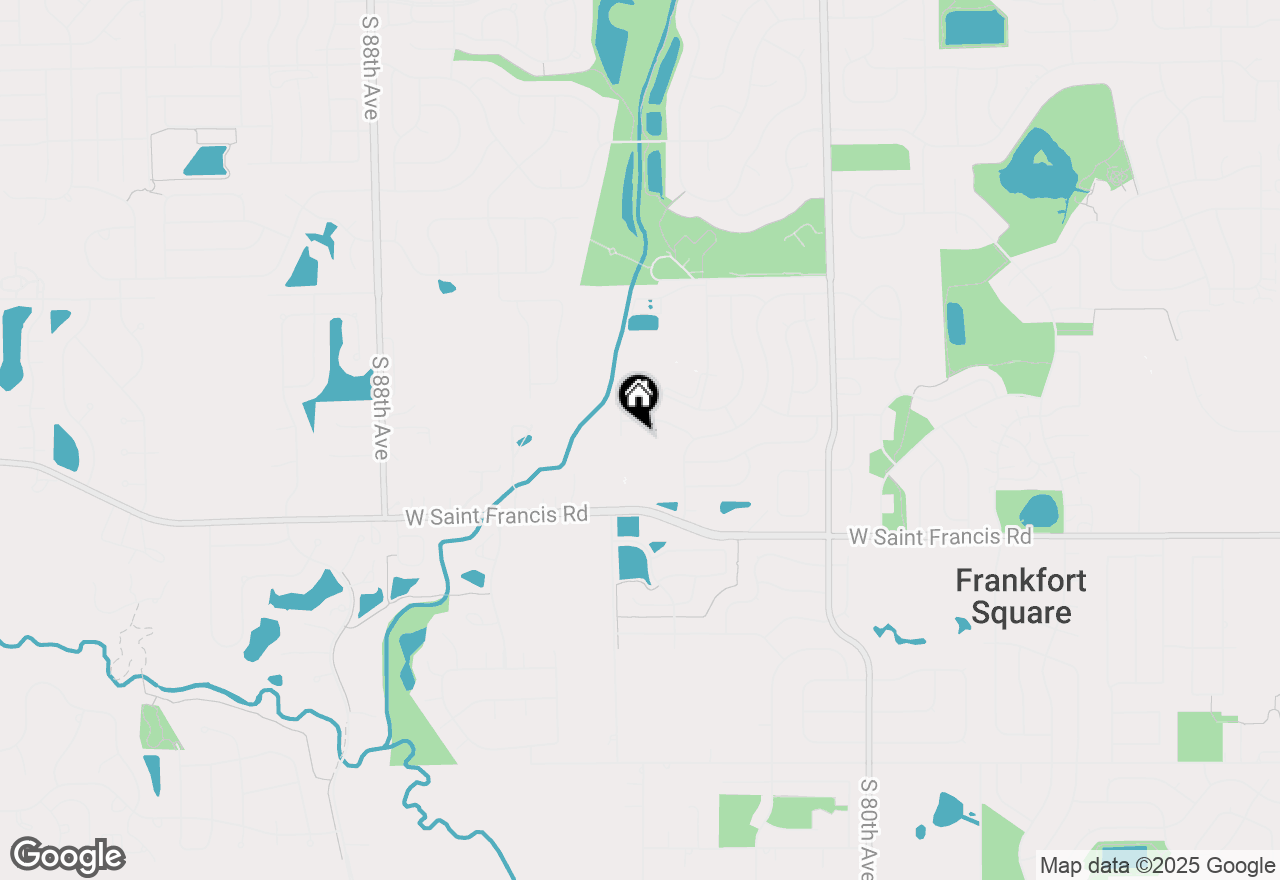 Map of 20252 Pepperwood Court, Frankfort, IL 60423
