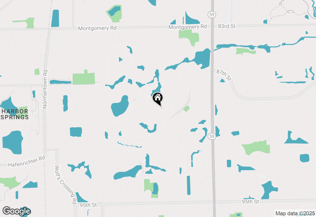 Map of 3332 Club Court, Naperville, IL 60564