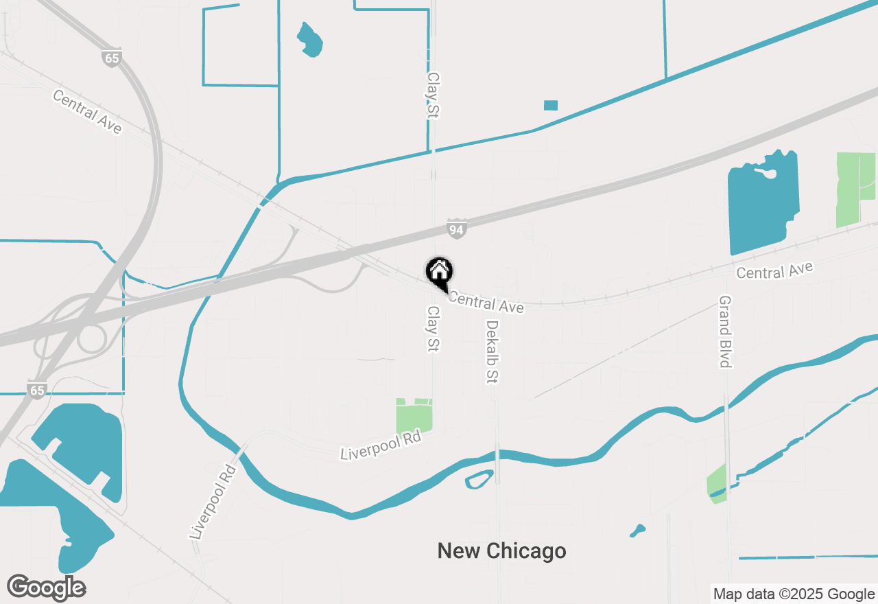 Map of 2643 Clay Street, Lake Station, IN 46405