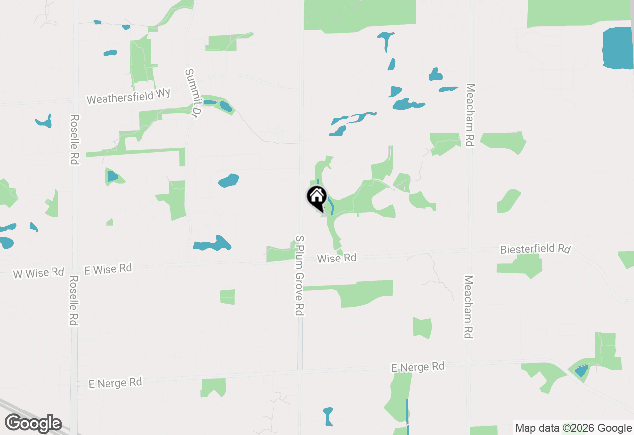 Map of 552 Delmar Court, Elk Grove Village, IL 60007