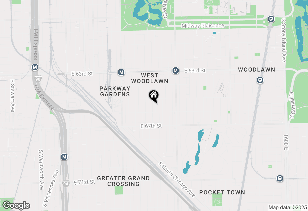 Map of 6530 S Champlain Avenue, Chicago, IL 60637