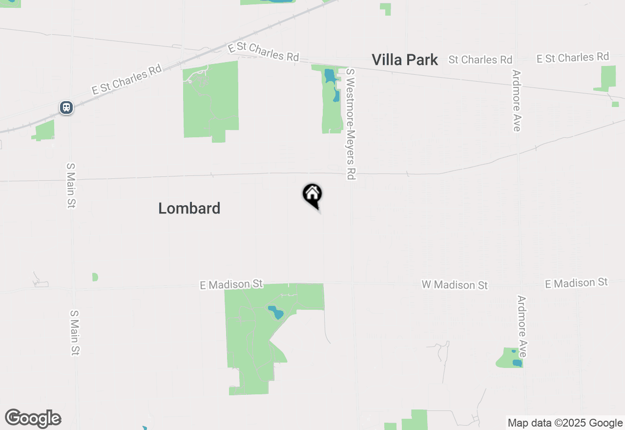 Map of 415 S Highland Avenue, Lombard, IL 60148