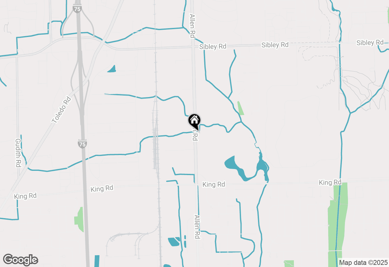 Map of 19366 Allen Road #C,D, Trenton, MI 48183