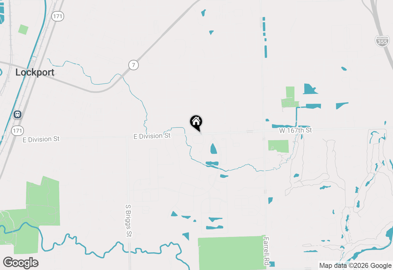 Map of 1113 E Division Street #3C, Lockport, IL 60441