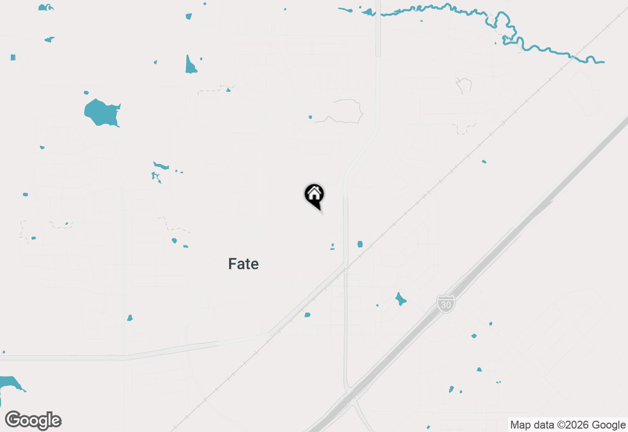 Map of 405 Hackberry Drive, Fate, TX 75087