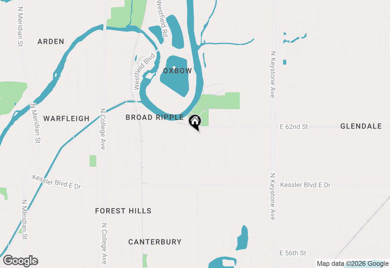 Map of 6182 Primrose Avenue, Indianapolis, IN 46220