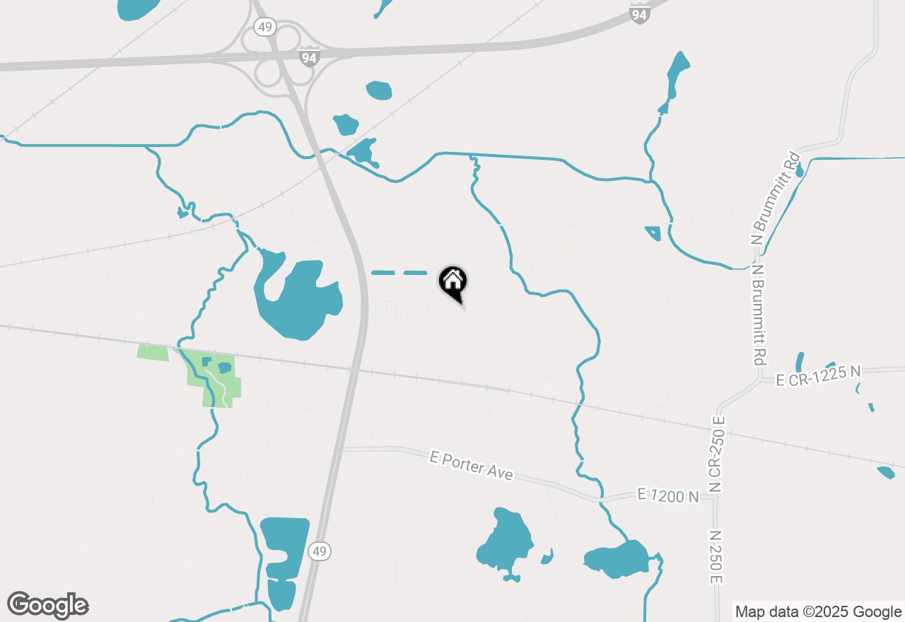 Map of 820 Olde Towne Square, Chesterton, IN 46304