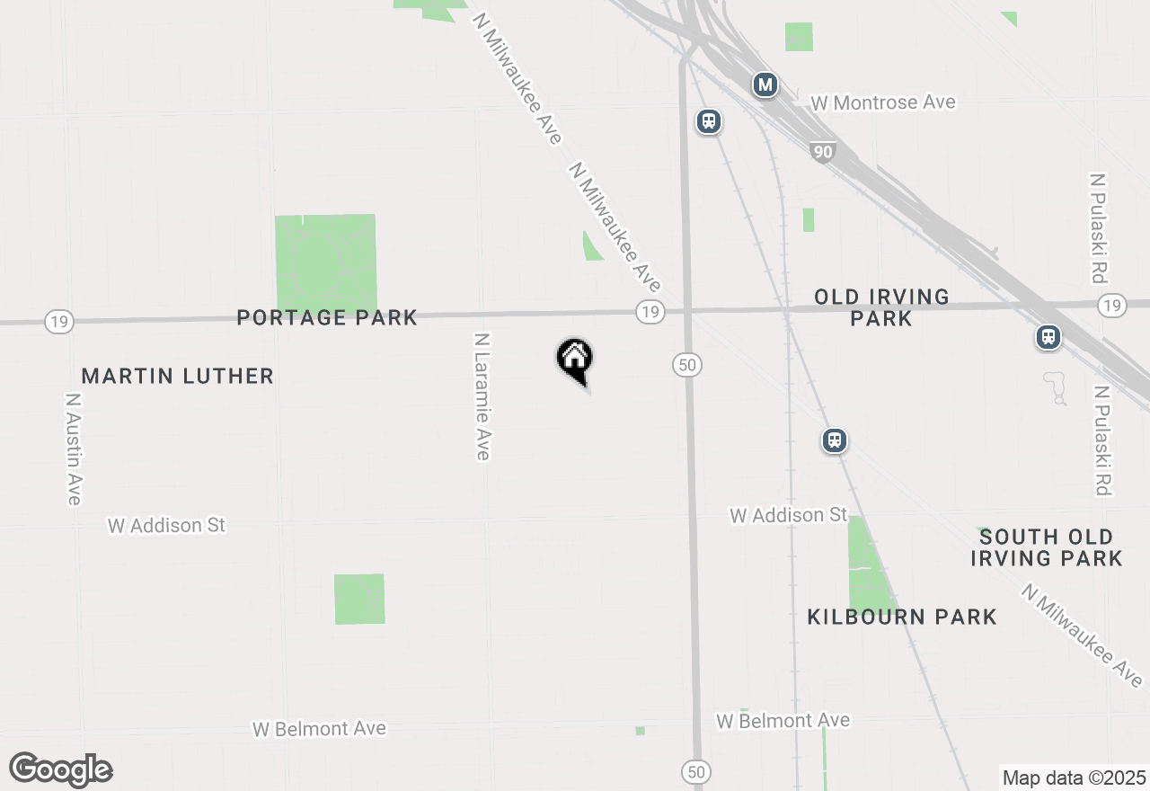 Map of 5011 W Berenice Avenue, Chicago, IL 60641