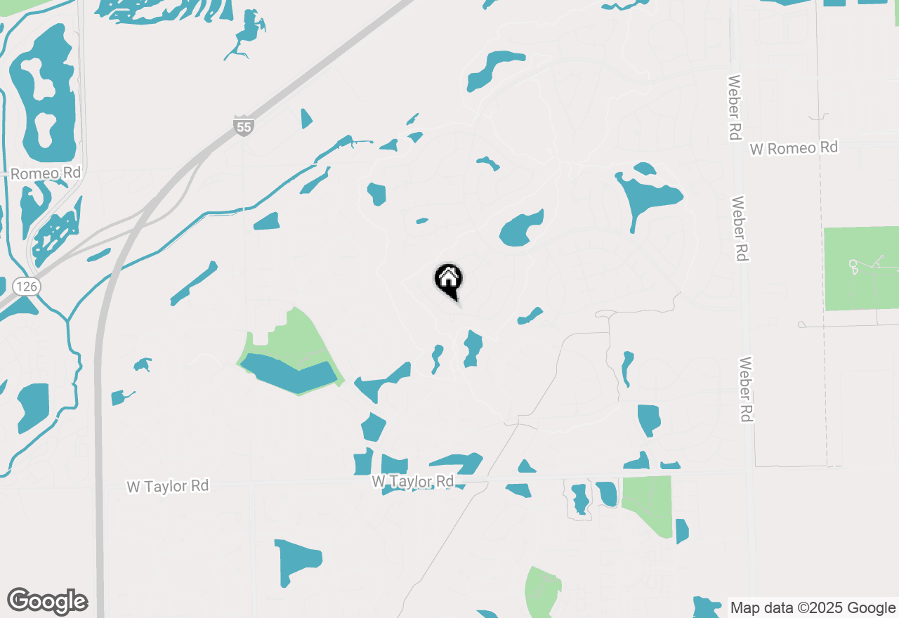 Map of 13954 S Tamarack Drive, Plainfield, IL 60544