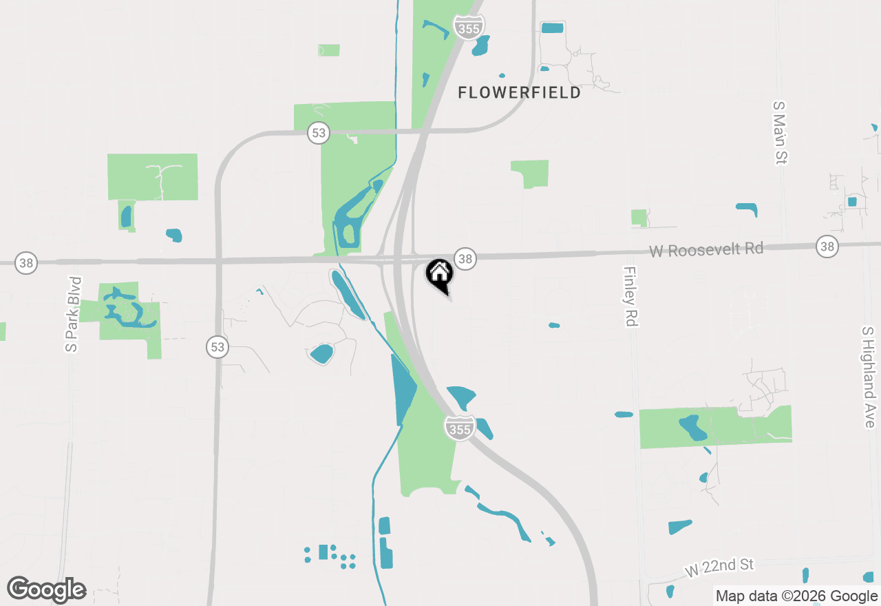 Map of 21W230 Pershing Avenue, Lombard, IL 60148