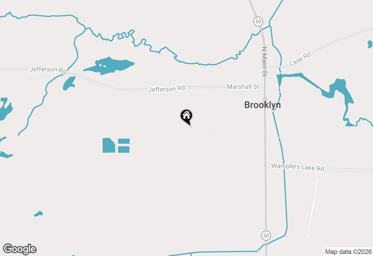 Map of 146 Ashley Court, Brooklyn, MI 49230