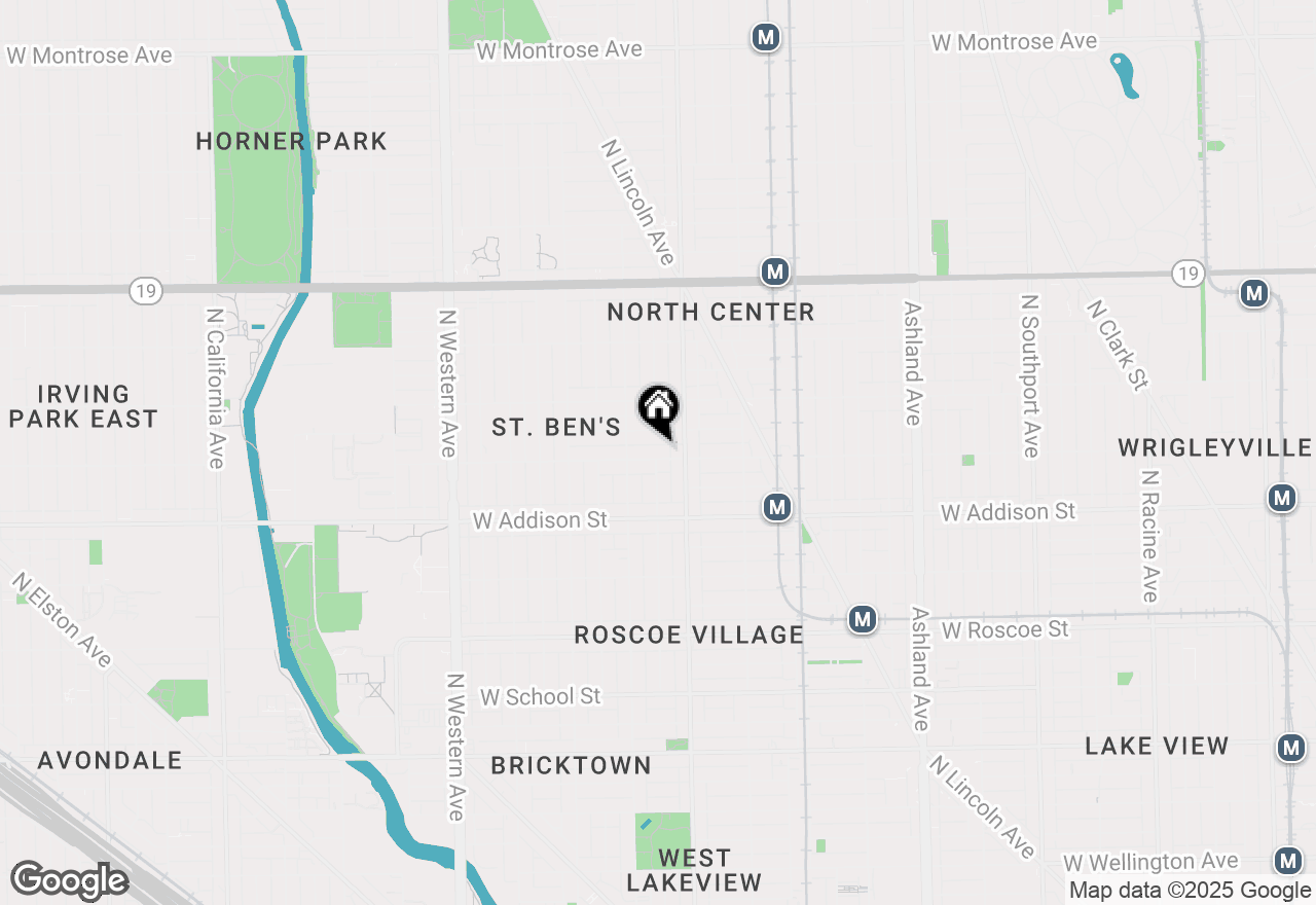 Map of 2026 W Waveland Avenue, Chicago, IL 60618